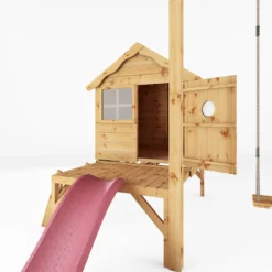 Mercia 4ft X 4ft Snug Wooden Playhouse With Tower - Installation Included 15 Mercia 4ft X 4ft Snug Wooden Playhouse With Tower - Installation Included -Garantia Store 13555805 1845027846226429