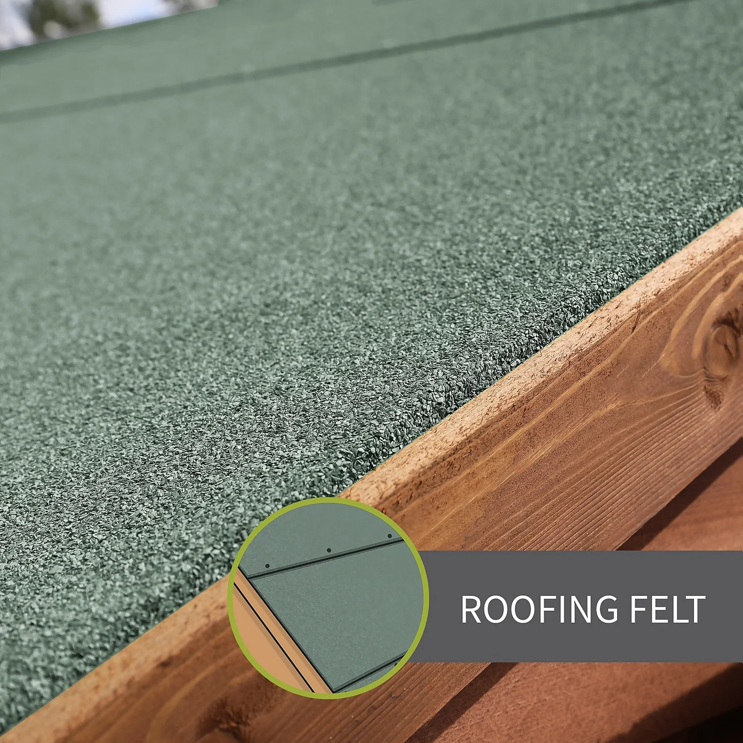 Mercia 5ft X 6ft Pent Wooden Playhouse With Tower 4 Mercia 5ft X 6ft Pent Wooden Playhouse With Tower - Image 4