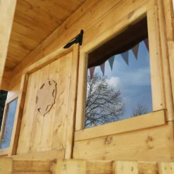 Mercia 5ft X 6ft Pent Wooden Playhouse With Tower & Slide -Garantia Store 13555815 1364951147785102