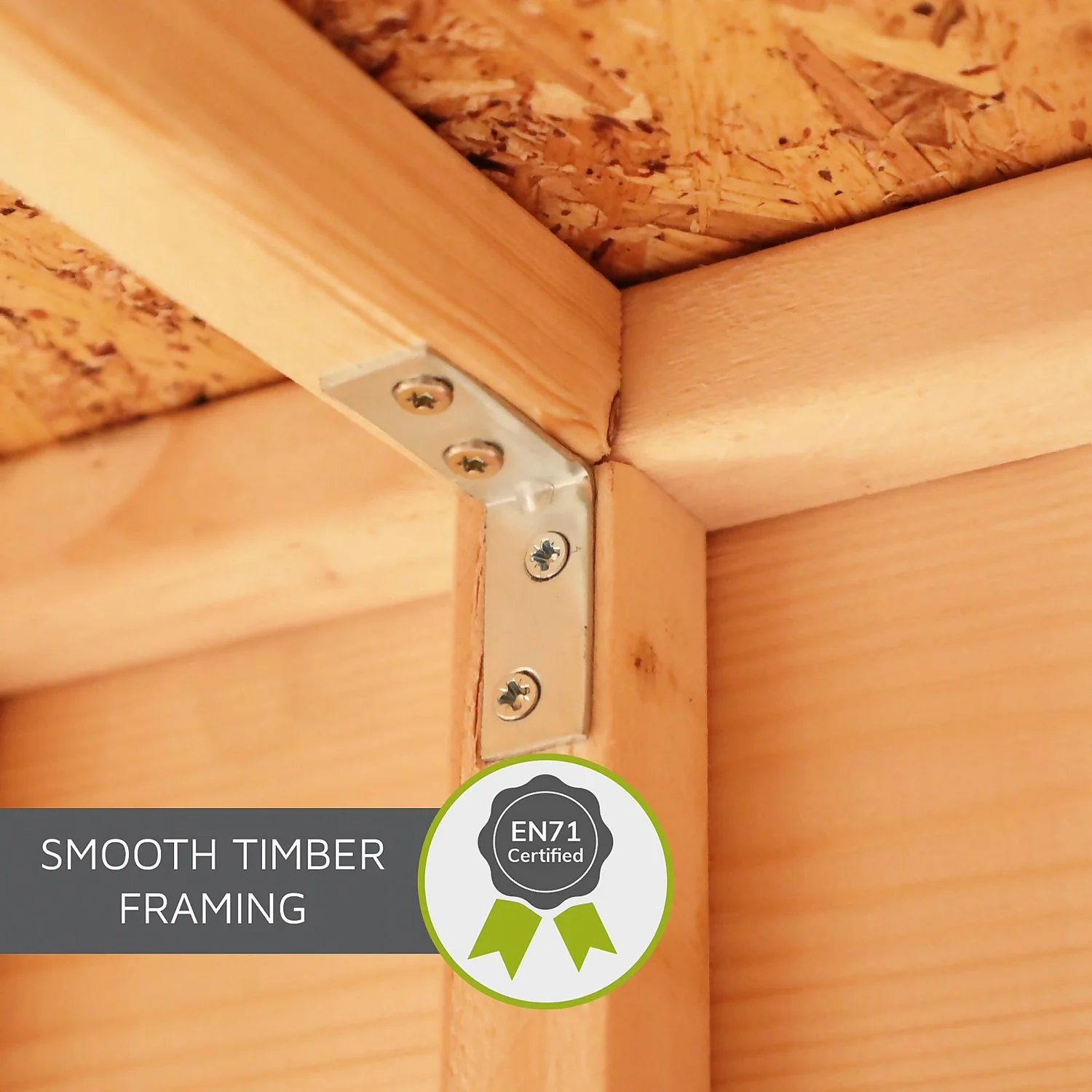 Mercia 6ft X 6ft Dutch Wooden Playhouse 8 Mercia 6ft X 6ft Dutch Wooden Playhouse - Image 8