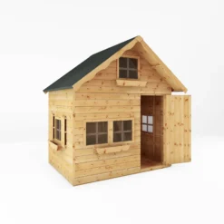 Mercia 7ft X 5ft Swiss Cottage Double Storey Playhouse - Installation Included -Garantia Store 13555821 1744949335635633