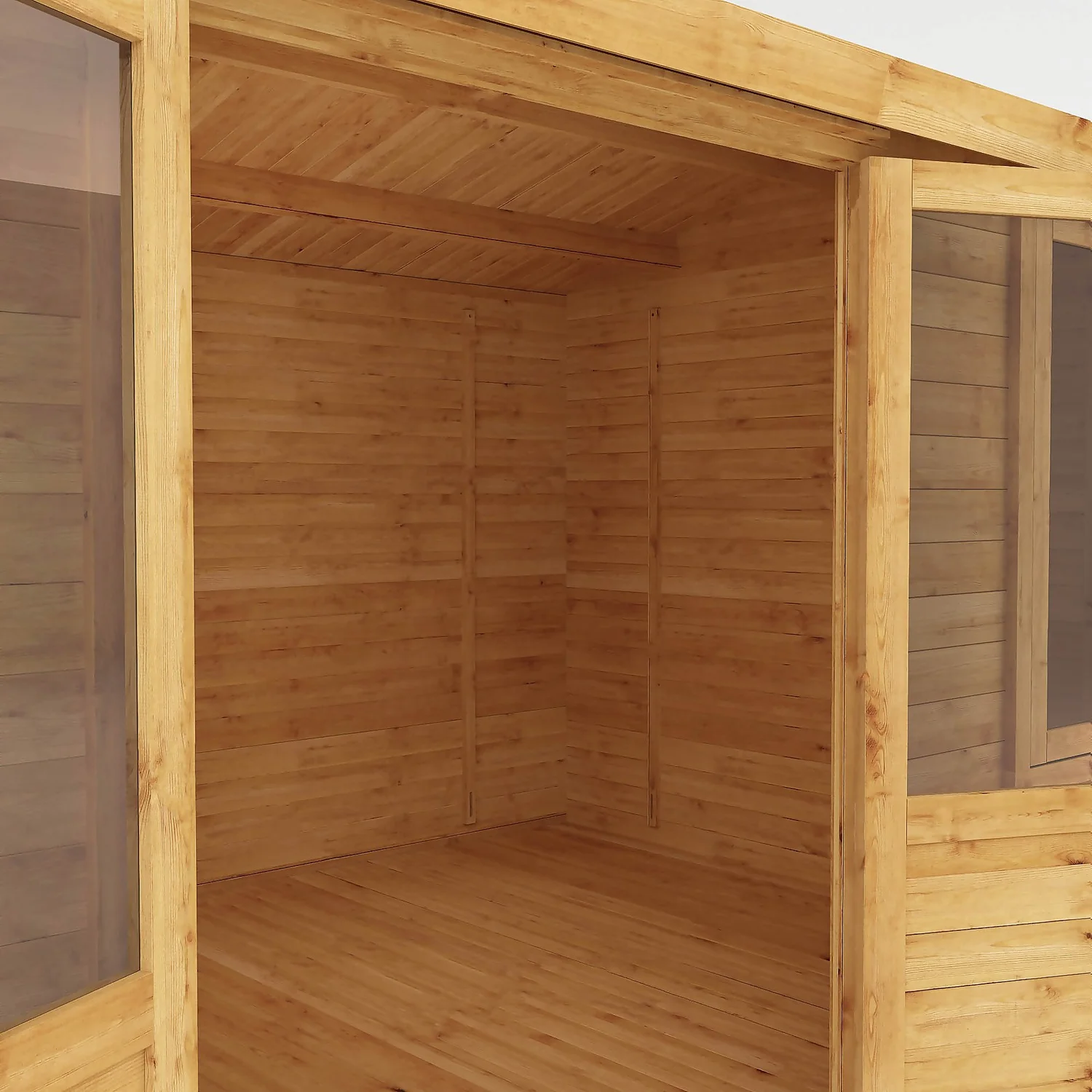 Mercia 4m X 3m Home Office Log Cabin 44mm 4 Mercia 4m X 3m Home Office Log Cabin 44mm - Image 4