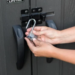 Lifetime Plastic Outdoor Storage Shed - 8x10ft -Garantia Store 13660829 1984949046215460