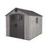 Lifetime Plastic Outdoor Storage Shed - 8x10ft
