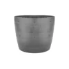 34cm Barrel Garden Planter - Grey