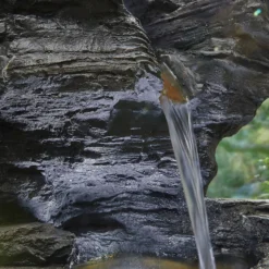 Stylish Fountain Hinoki Springs Water Feature With LEDs -Garantia Store 13846067 3834962027928554