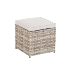 Matara Rattan Effect Corner Sofa Set -Garantia Store 13951470 1985021609596671