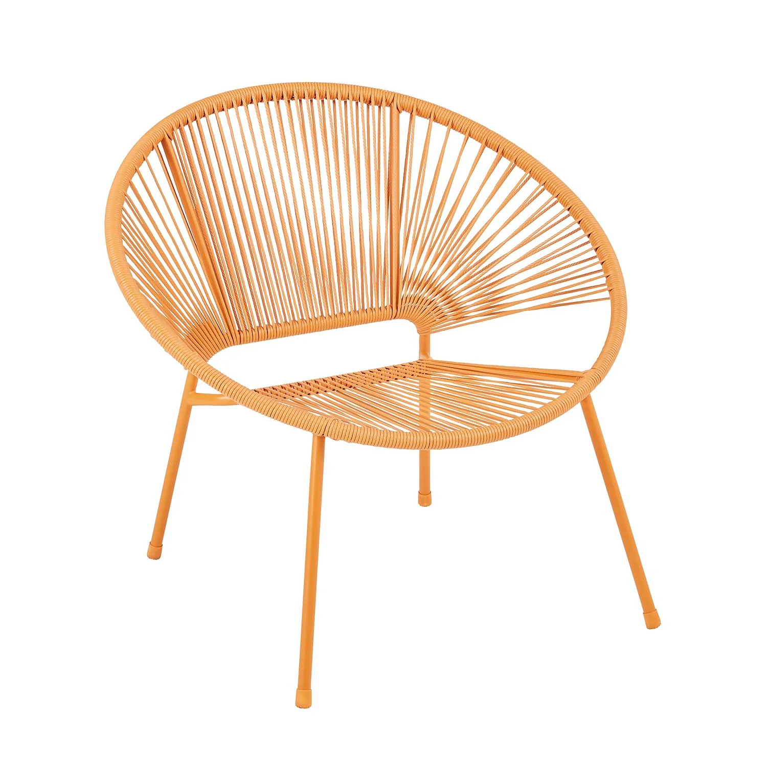 Acapulco Adult Garden Chair - Yellow 2 Acapulco Adult Garden Chair - Yellow - Image 2