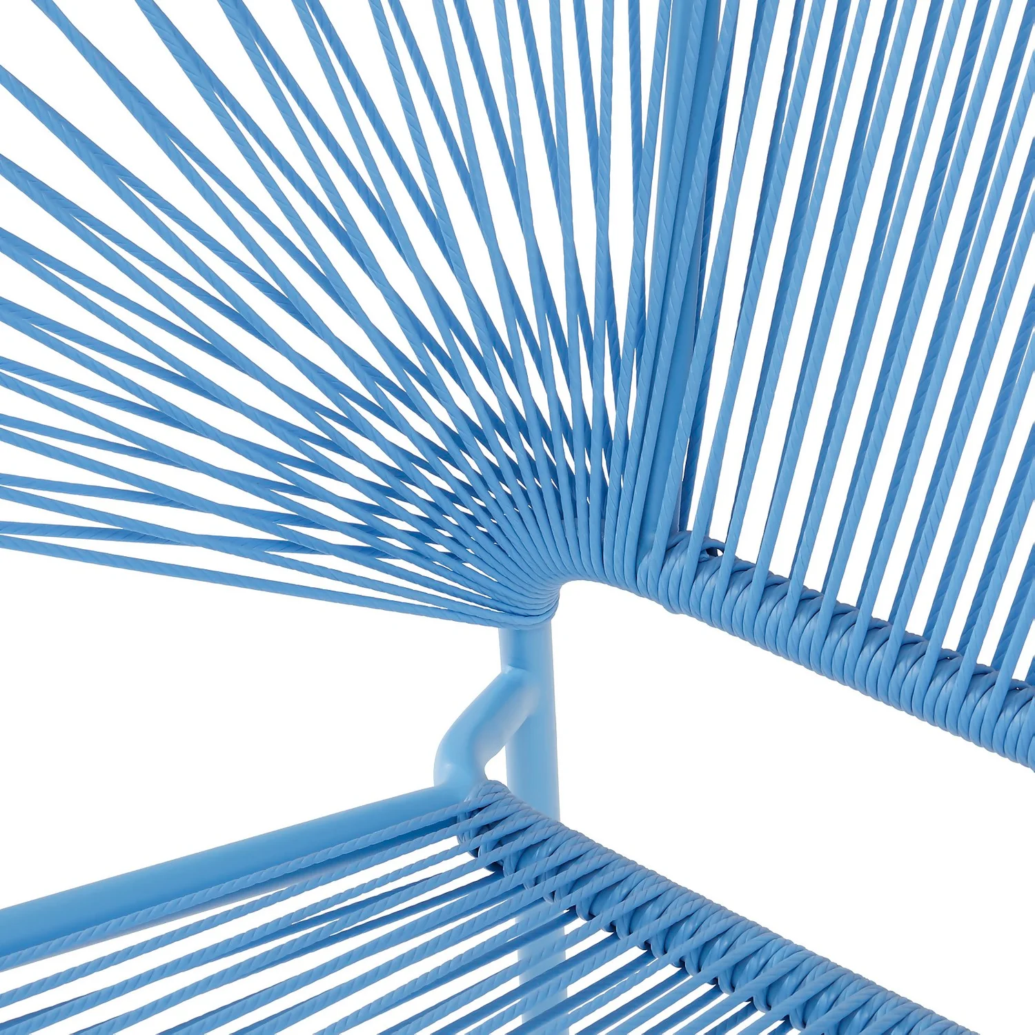 Acapulco Adult Garden Chair - Blue 3 Acapulco Adult Garden Chair - Blue - Image 3