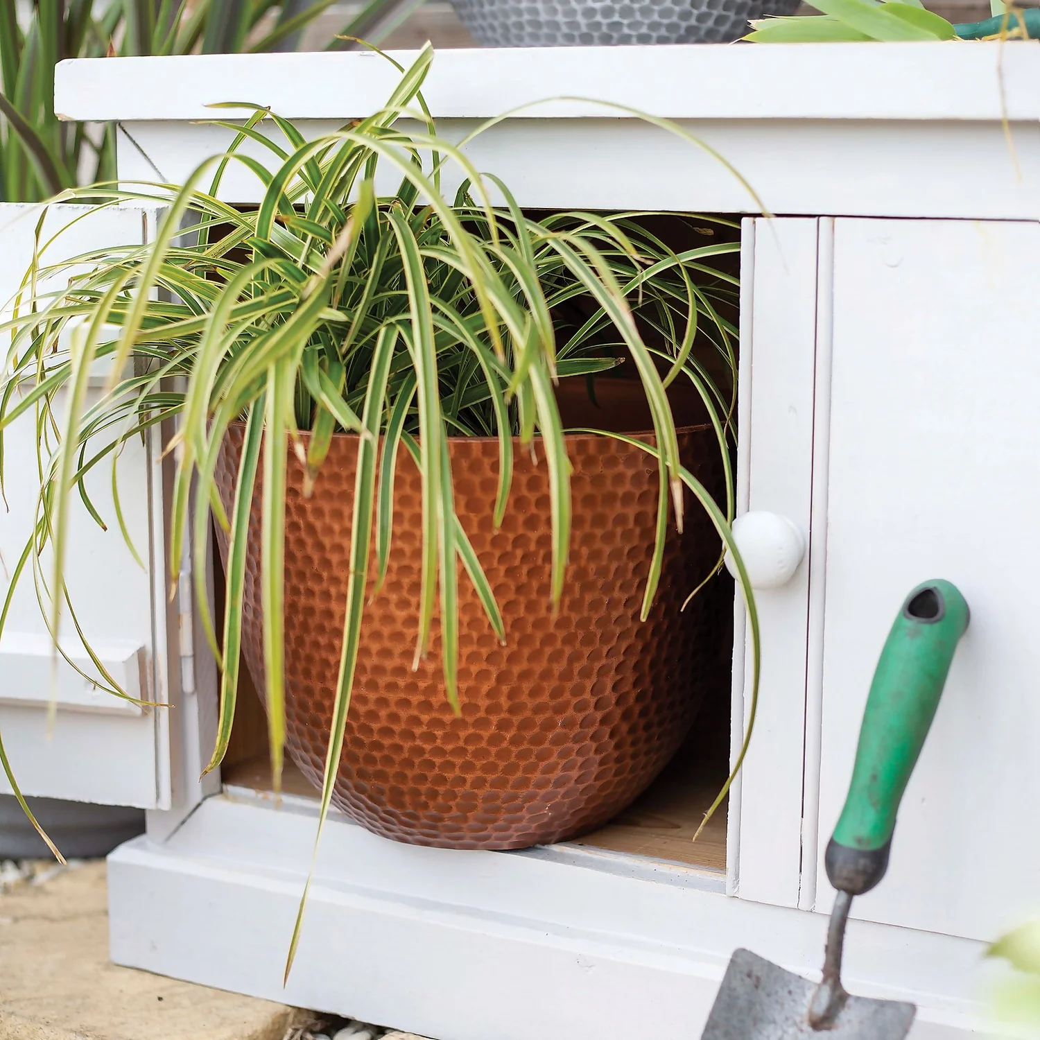 Suva Hammered Pot Copper - 31cm 5 Suva Hammered Pot Copper - 31cm - Image 5