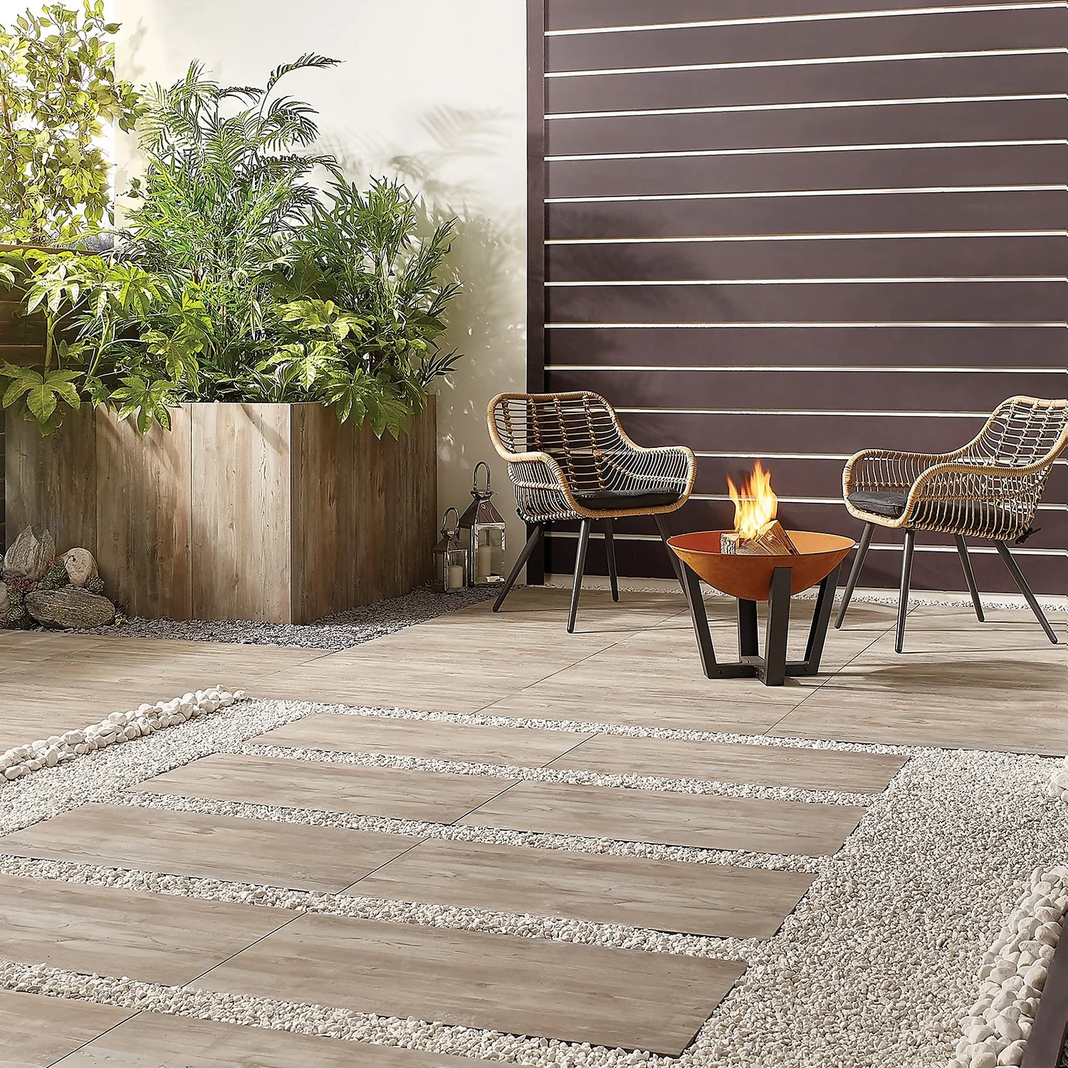 Porcelain Paving 800 X 400mm - Birch (Full Pack) 3 Porcelain Paving 800 X 400mm - Birch (Full Pack) - Image 3