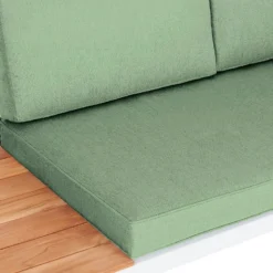 Spirit Metal Garden Corner Sofa Set - Green 8 Spirit Metal Garden Corner Sofa Set - Green -Garantia Store 13996531 1615055071504529