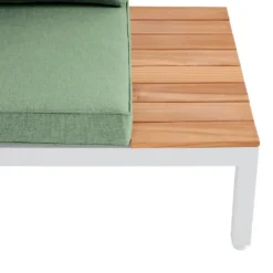 Spirit Metal Garden Corner Sofa Set - Green 9 Spirit Metal Garden Corner Sofa Set - Green -Garantia Store 13996531 7415055071573595