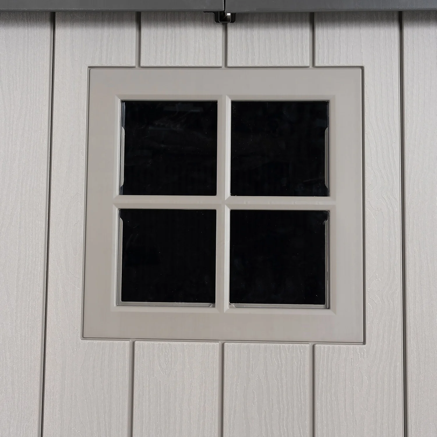 Lifetime 7x7ft Outdoor Storage Shed - Rough-Cut Grey 8 Lifetime 7x7ft Outdoor Storage Shed - Rough-Cut Grey - Image 8