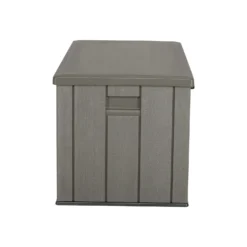 LIFETIME 568L Outdoor Storage Deck Box - Rough-Cut Brown -Garantia Store 13997406 1294999835439924