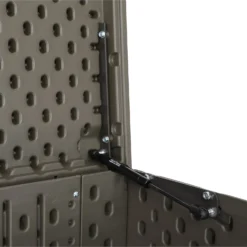 LIFETIME 568L Outdoor Storage Deck Box - Rough-Cut Brown -Garantia Store 13997406 1734999835560131