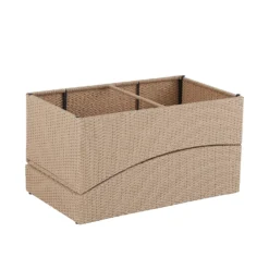 Natural Folding Rattan Sun Lounger 19 Natural Folding Rattan Sun Lounger -Garantia Store 14005776 1205022649860294