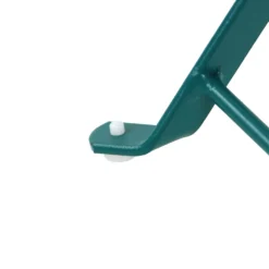 Millie Metal Bistro Set - Green -Garantia Store 14005782 1005018249715534