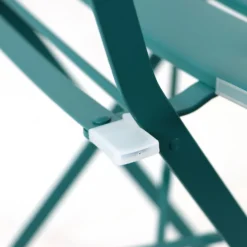 Millie Metal Bistro Set - Green -Garantia Store 14005782 1885018249656998