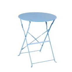 Millie Metal Bistro Set - Blue -Garantia Store 14005783 1995022384428895
