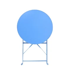 Millie Metal Bistro Set - Blue -Garantia Store 14005783 3945018250015570