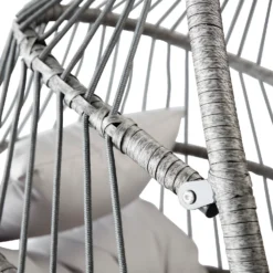 Grey Single Garden Hanging Chair 8 Grey Single Garden Hanging Chair -Garantia Store 14005785 1125036152260456