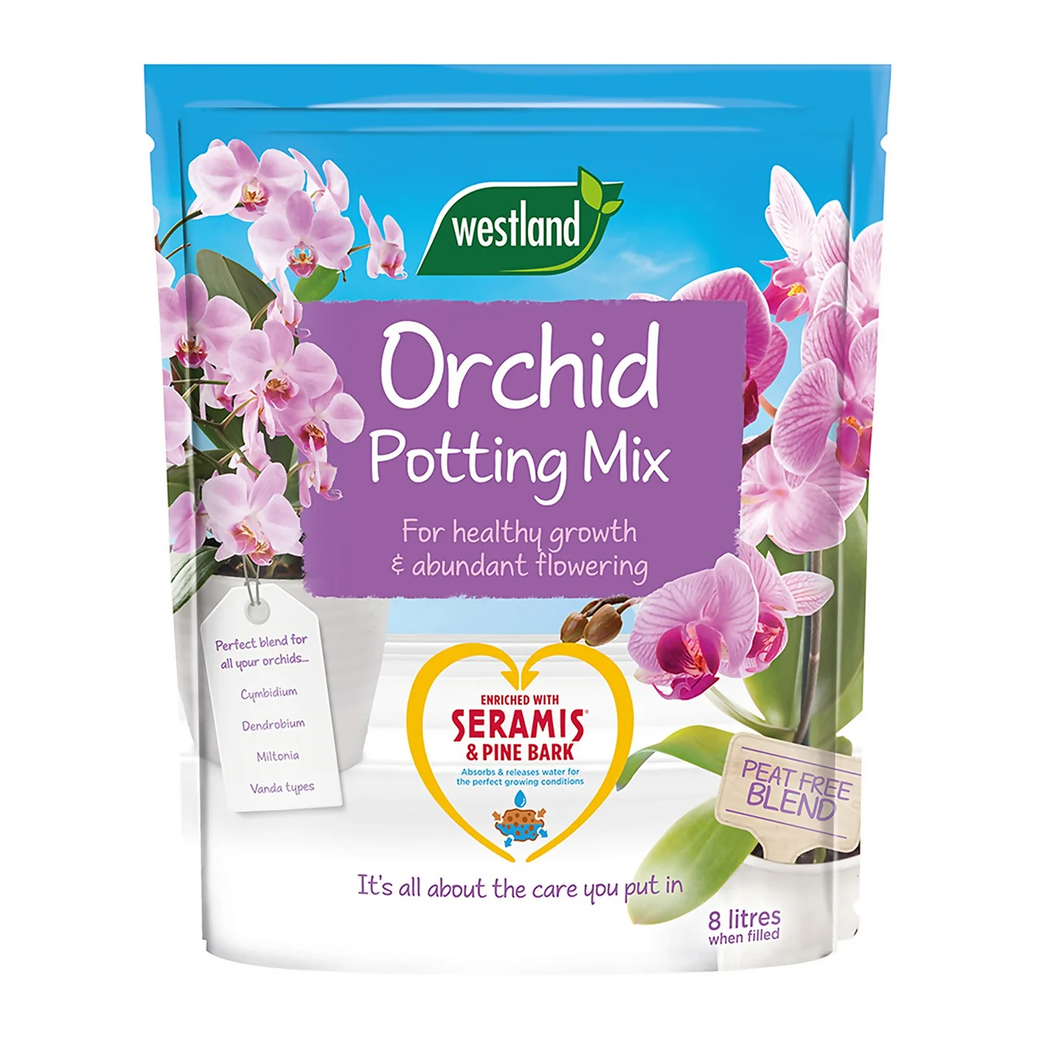 Westland Orchid Potting Mix Peat Free 8L 1 Westland Orchid Potting Mix Peat Free 8L