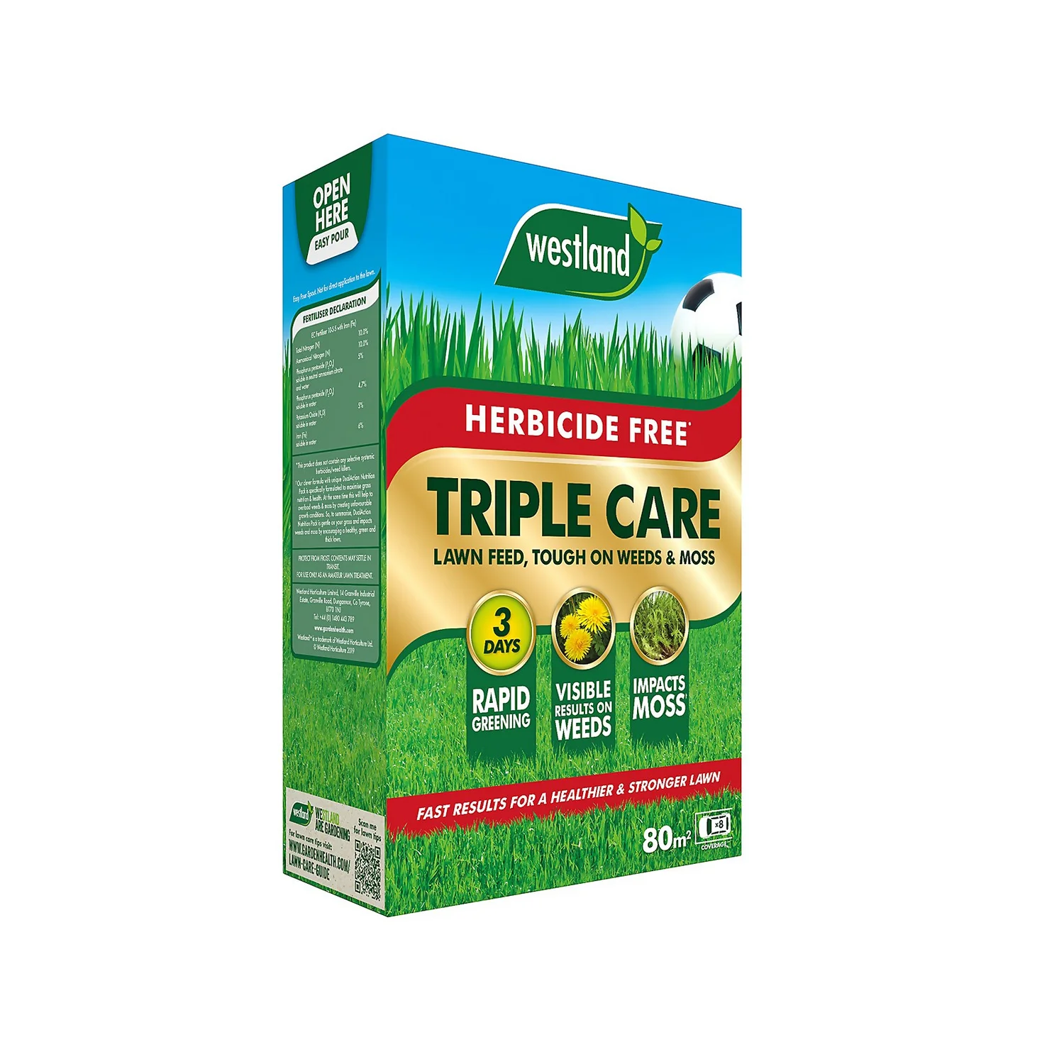 Aftercut Triple Care Lawn Feed 80m2 Box 1 Aftercut Triple Care Lawn Feed 80m2 Box