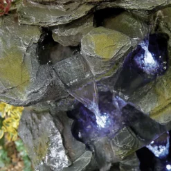 Stylish Fountain Como Springs Water Feature With LEDs -Garantia Store 14519356 5765047822618188