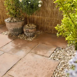Stylish Stone Belfrey Random Patio Kit 5.76sqm - Autumn Brown -Garantia Store 14537693 2255047774011351