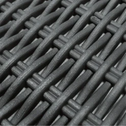 Keter California 2 Seater Outdoor Balcony Deluxe Garden Furniture Set - Graphite With Grey Cushions -Garantia Store 14539592 1295041802219742